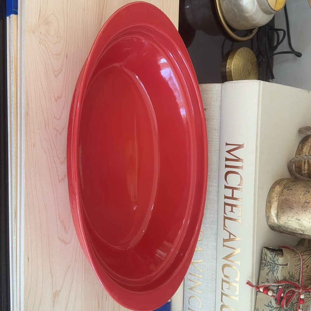 Vintage Cerutil cookware serving dish